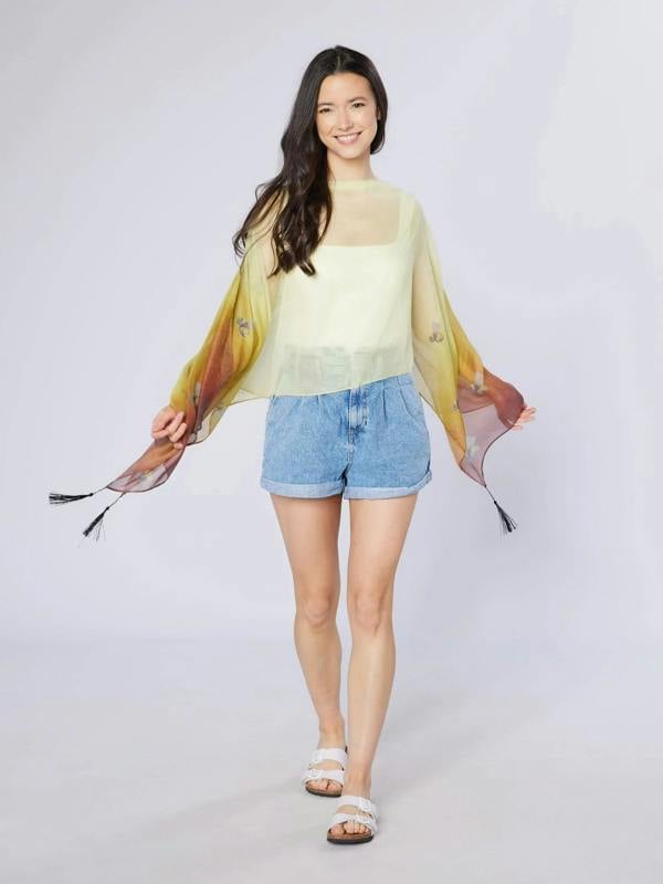 Art on Scarves The Ultimate Accessory - Bees