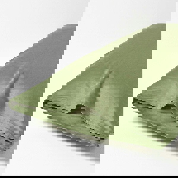 HOMESCAPES Organic Cotton Housewife Pillowcase 400 TC, Body Pillowcase