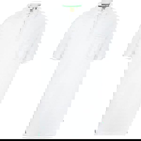 Duke Mens Grant Polo Shirt - White - 