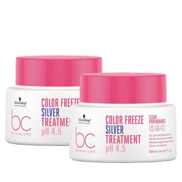 Schwarzkopf DOUBLE Color Freeze Silver Treatment 200 ml