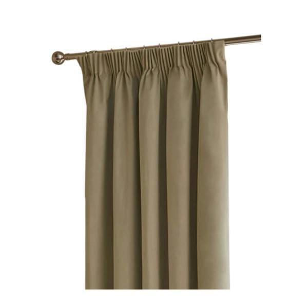 Furn Ultimate Velvet Eyelet Curtains - Mocha