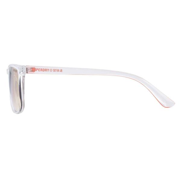 Superdry Sunglasses SDS Shockwave 150 Clear Brown Mirror