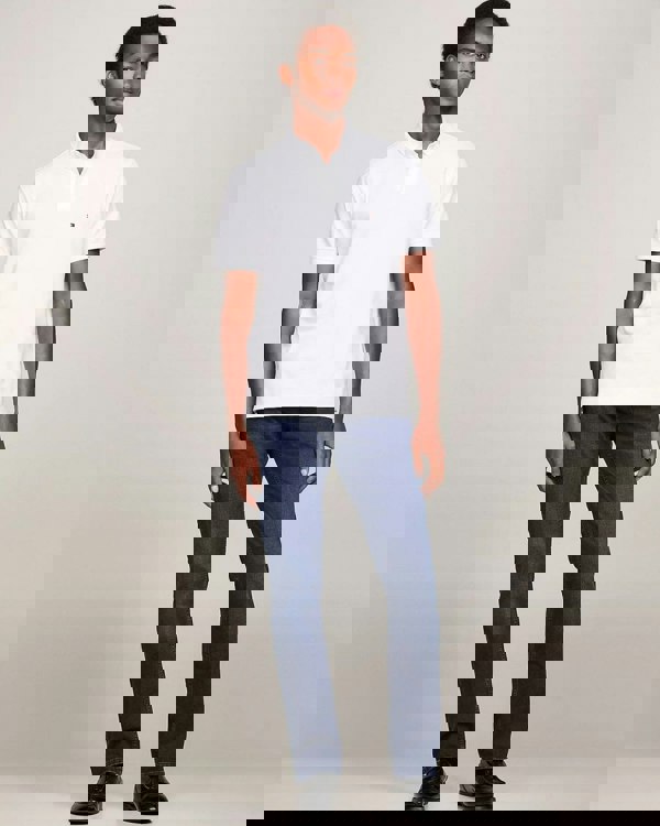 Tommy Hilfiger 1985 Regular Fit Mens Polo - White