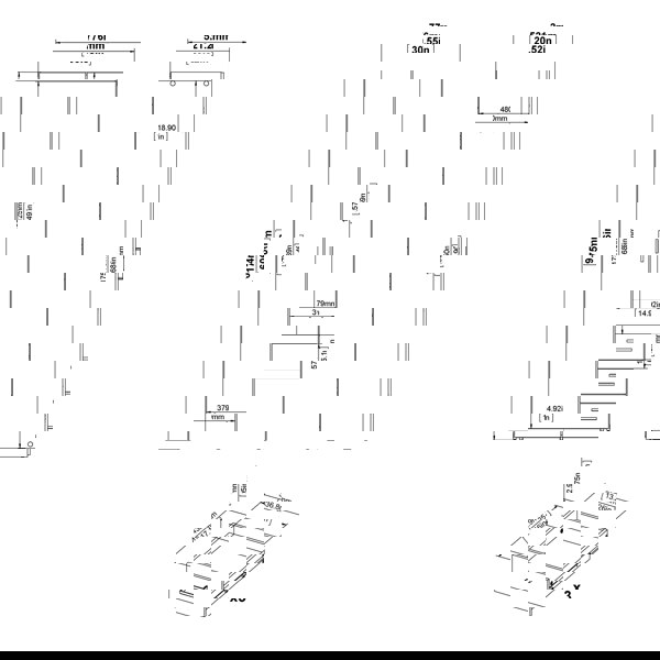 Furniture To Go Space Wardrobe with 2 doors + 3 drawers White 1750
