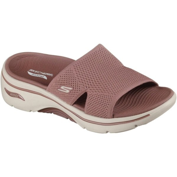 Skechers Go Walk Arch Fit 2.0 Textile Women's Brown Sandals