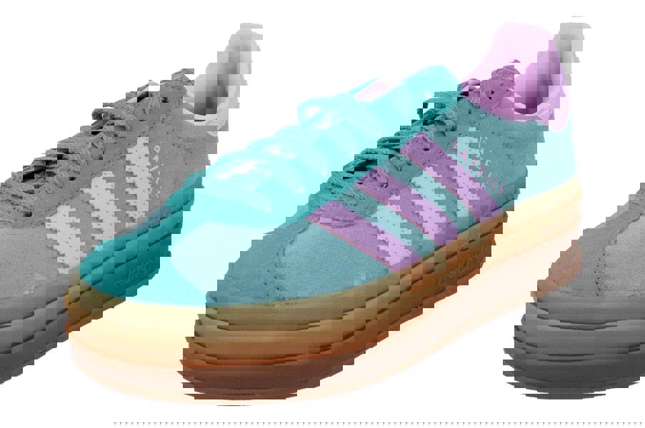 Adidas Originals Gazelle Bold Womens Trainers Sneakers  JS3894 - Green Pink Gum Js3894 - Photo 0