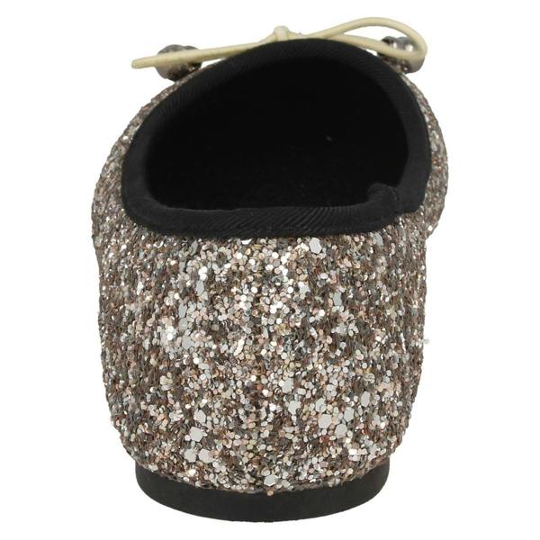 Spot On Girls Spot On Flat Glitter Ballerinas