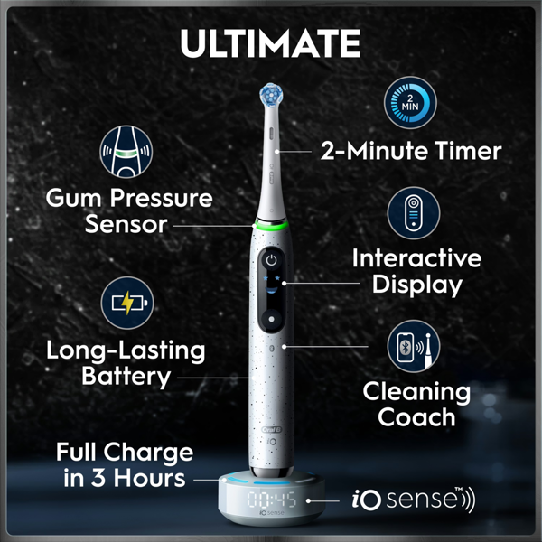 Oral-B iO 10 Electric Toothbrush - White