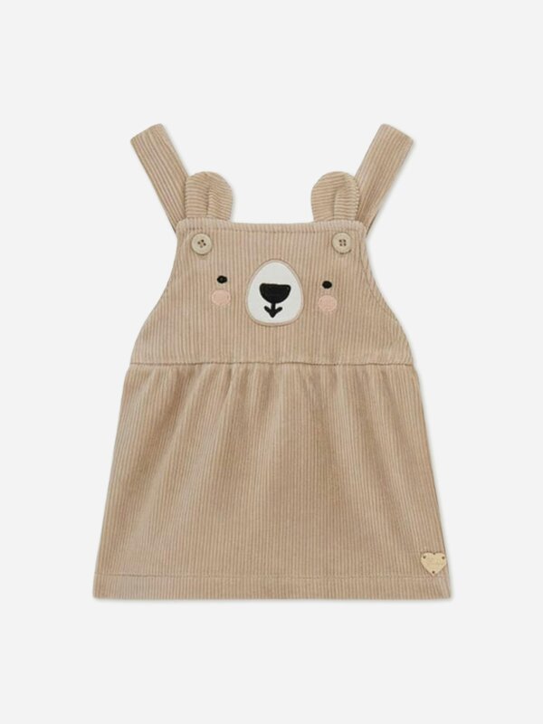 Guess Baby Girls Dress Set in Beige