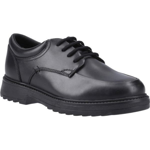 Hush Puppies Romeo Leather Boys's Black Shoes
