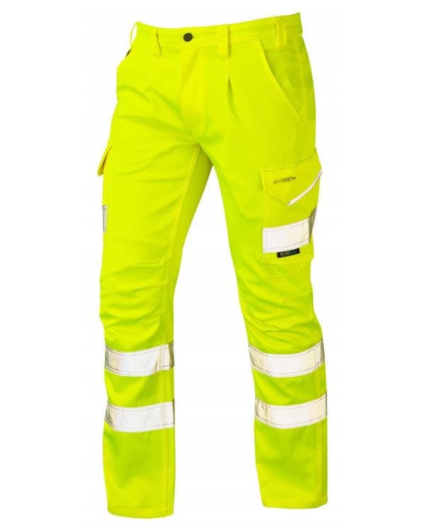 Kingford EcoViz Stretch Cargo Trouser Leo Workwear