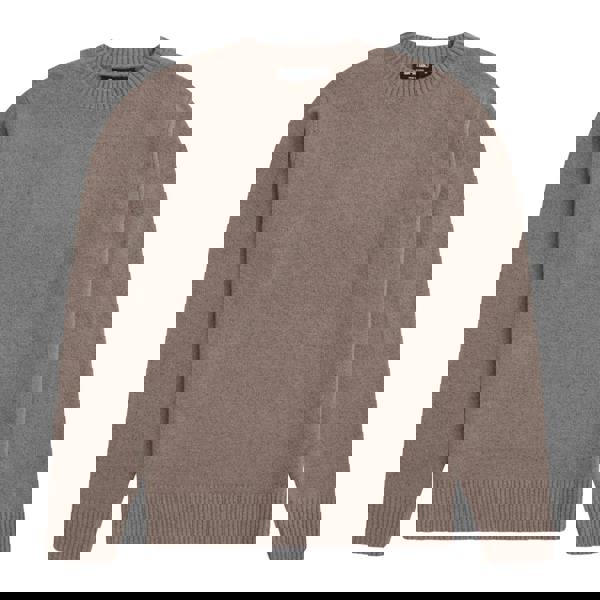 Animal Mens Cosy Jumper - Tan - 