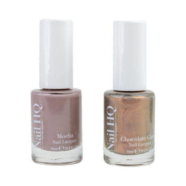 Nail HQ Mocha Glazed Duo