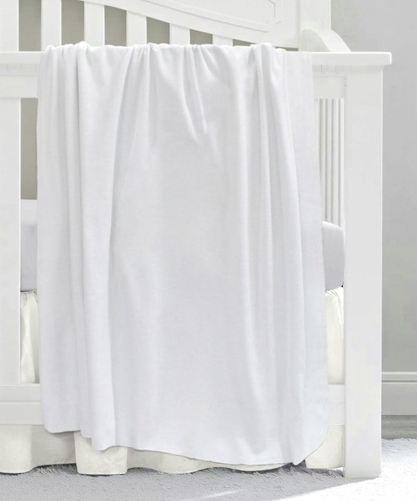 My Little World Soft Fleece Blanket - Cream - 120cm x 150cm