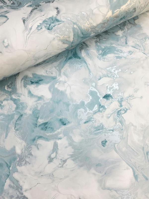 Elixir Marble Teal Wallpaper image 3