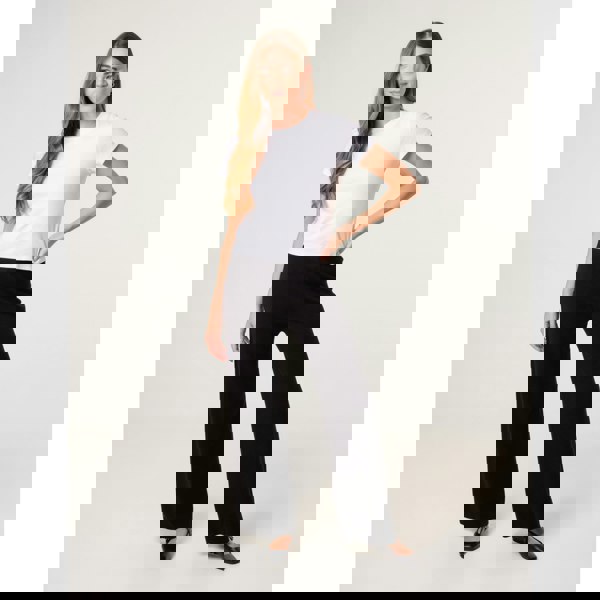 Blue Vanilla Knitted Wide Leg Trousers