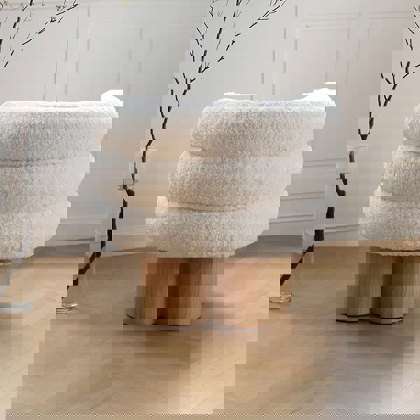 Enid Armchair, White Armchair-Rit Concept-Rit Concept