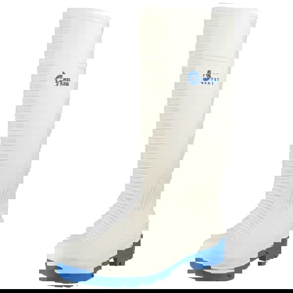 Amblers Safety FS98 Steel Toe Food Unisex Safety Wellingtons in White