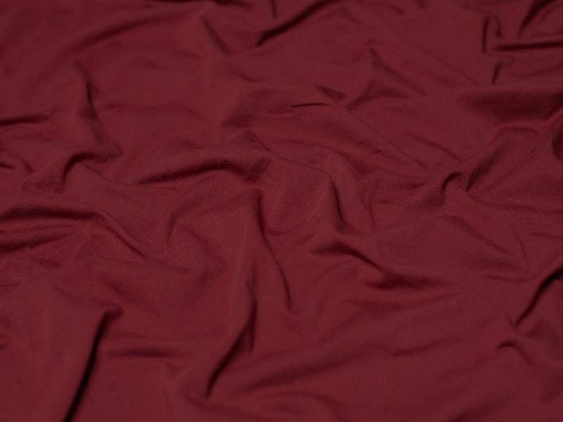 Minerva Core Range Minerva Heavy Cotton Jersey Stretch Knit Fabric - Plain Design Dressmaking Fabric, 160 cm / 63" Wide - per metre