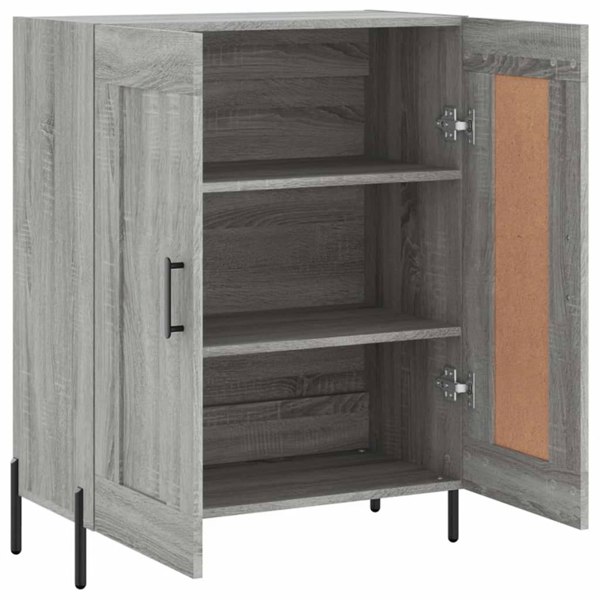 Berkfield Sideboard Grey Sonoma 69.5x34x90 cm Engineered Wood