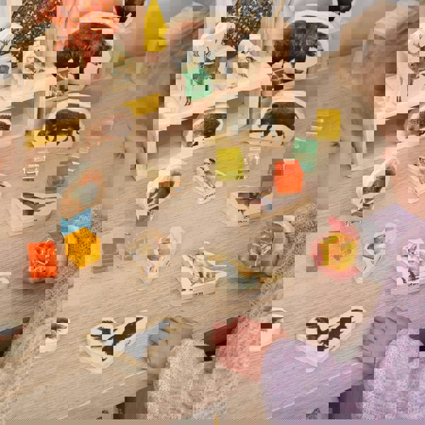 tickit Wooden Forest Animal Blocks