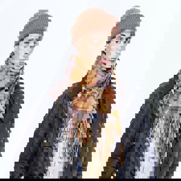 House of Dalziel Clyde Fisherman Lambswool Beanie