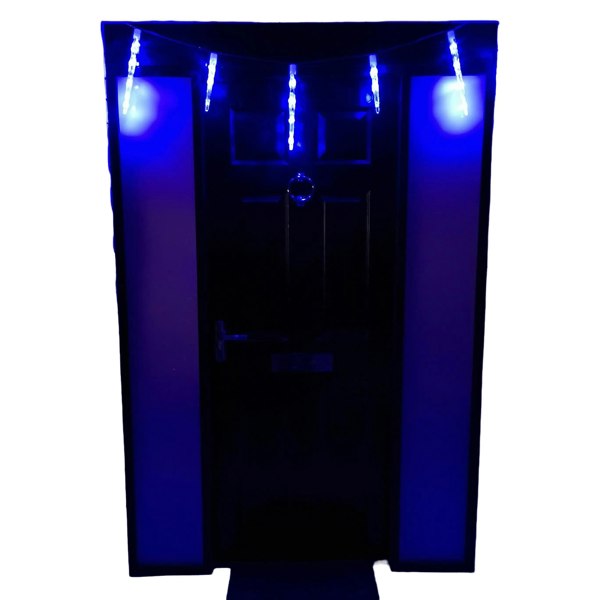 Samuel Alexander 6.9m White to Blue LED Colour Changing Icicle Lights Christmas Decoration