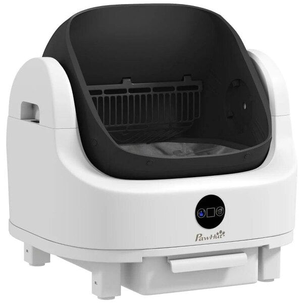 Self Cleaning Cat Litter Tray Top Opening Design, Automatic Litter Box More Space with Integrated Security Protection