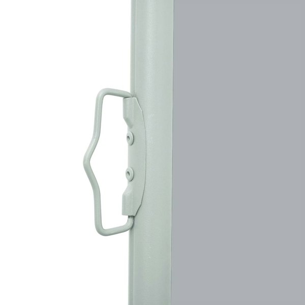 Berkfield Patio Retractable Side Awning 140x500 cm Grey