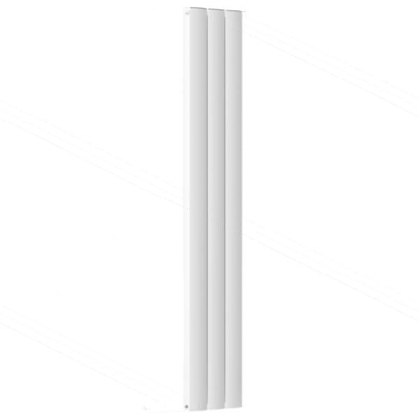 305mm-x-1800mm-Double-Aluminium-Panel-Radiator-in-White--Model-Diva--Wall-mounted