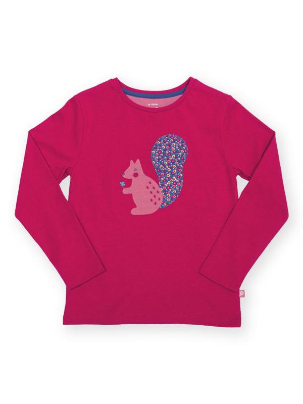 Kite Girls Organic Lucky Squirrel T-Shirt