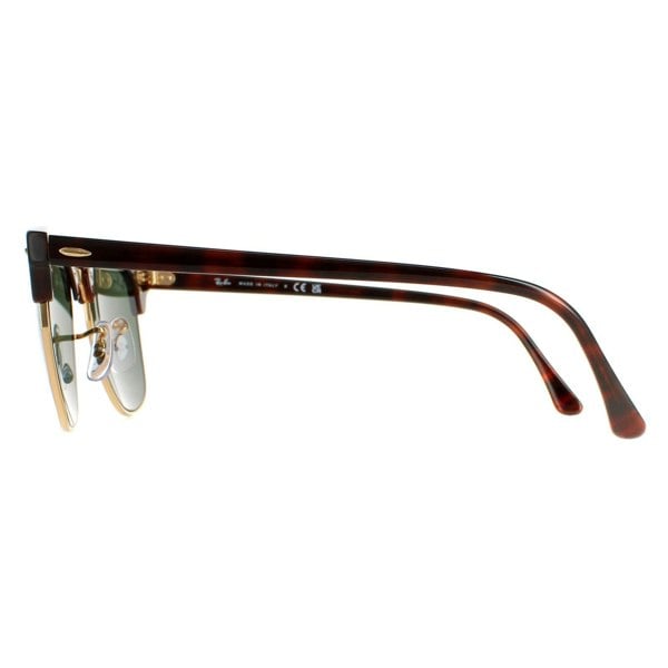 Ray-Ban Sunglasses Clubmaster 3016 W0366 Havana Green G-15 Large 51mm