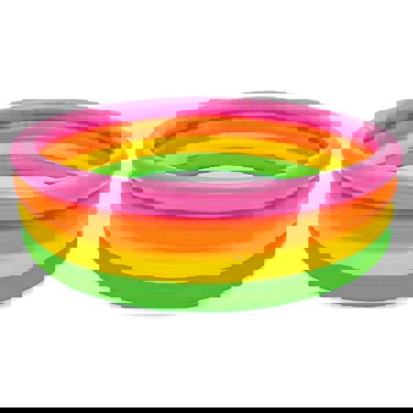 Intex Sunset Glow 4-Ring Inflatable Pool –  Swimming Pool Inflatable 168 X 46 Cm