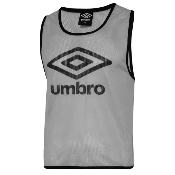 Umbro Unisex Adult Training Bib - High Rise Grey/Black - 