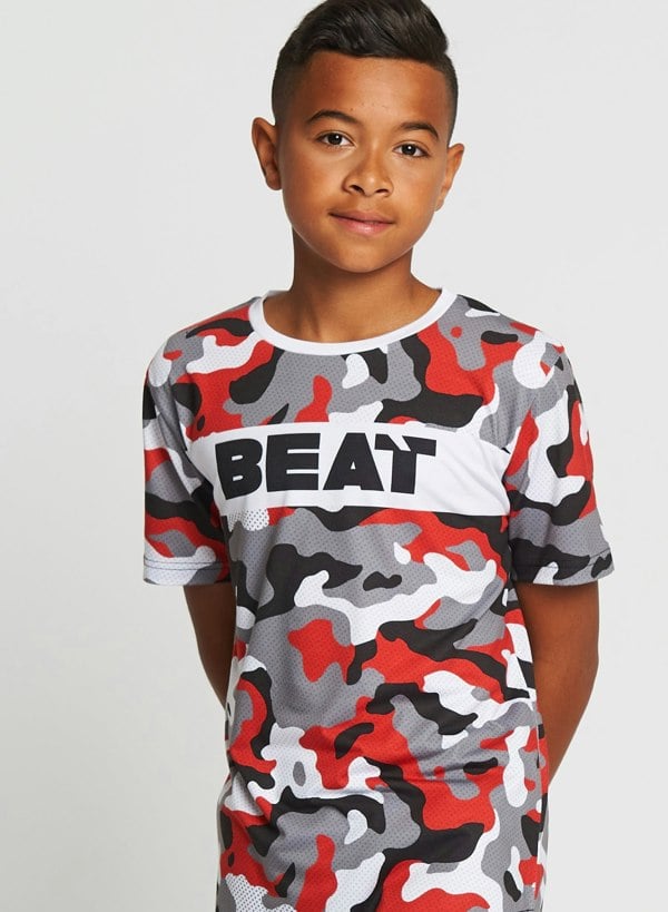 Beat Boyz Club Freestyle T-Shirt - Red Camo