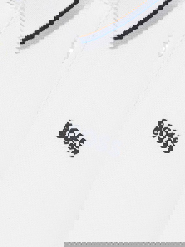 BOSS Baby Boys Logo Polo Shirt in White