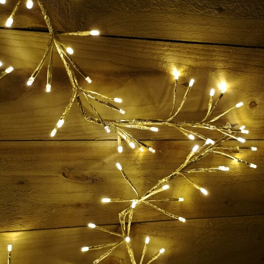 Samuel Alexander 60cm Gold Christmas Star 150 Warm White LED Indoor/Outdoor Christmas Decorations
