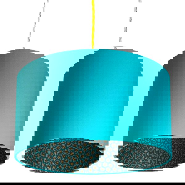 Love Frankie Senzo Spot Animal Print Silhouette Lampshade in Jade