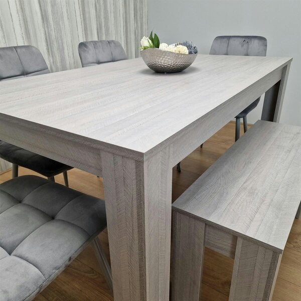 Kosy Koala Dining Table Set with 4 Chairs Dining Room, Kitchen table set of 4, and Bench