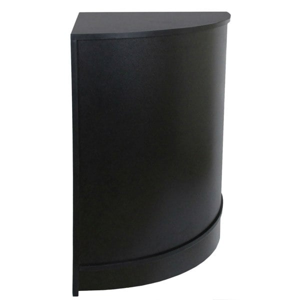 Monstershop Retail Shop Corner Counter CM60 - Black