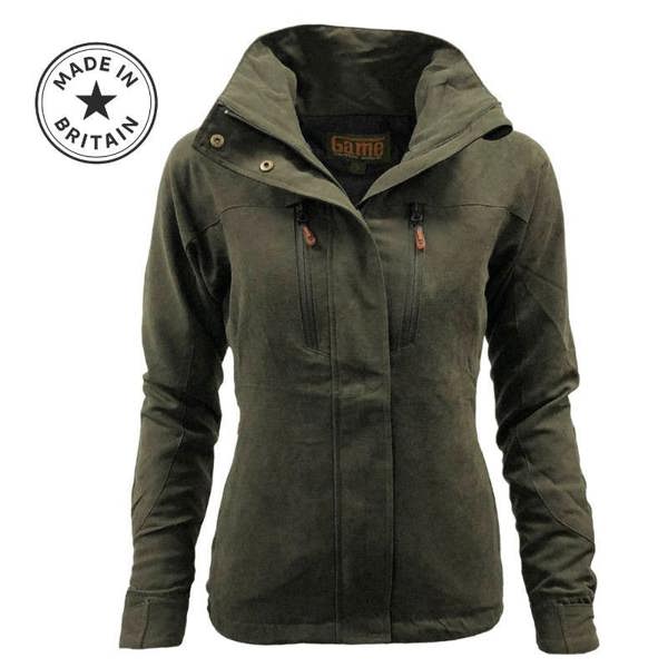 Game Elise jacket for ladies beautifully made in the UK for dog walkers and countrysports 