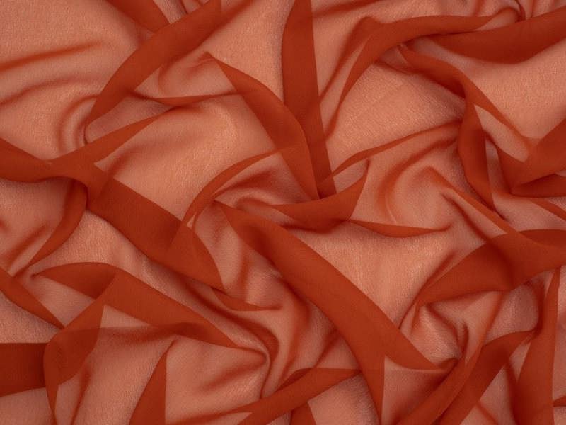 Minerva Core Range Minerva Light Sheer Chiffon Fabric - Plain Design Dressmaking Fabric, 110 cm / 44" Wide - per metre