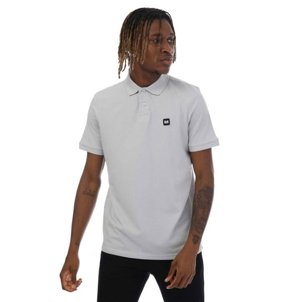 Weekend Offender Mens Barnum Polo Shirt - Silver