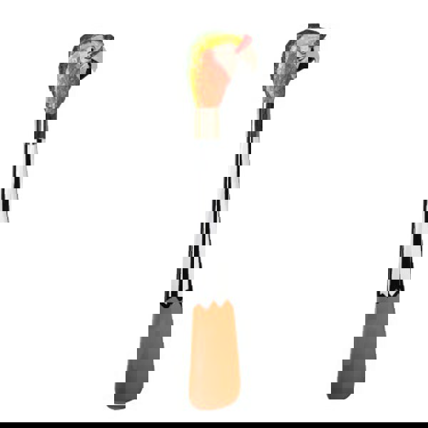 Embassy London Parrot - Multi - Hand-painted shoe horn with sculpted parrot head