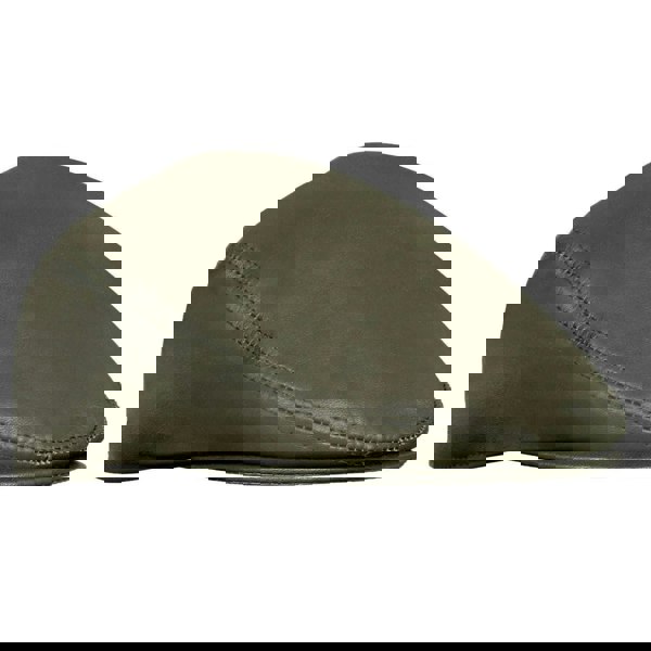 Infinity Leather Men's Real Leather Ivy Newsboy Peaked Flat Cap