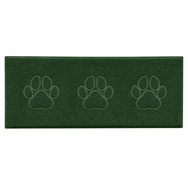 Nicoman Embossed Triple Paw Home Entrance Runner Mat - Multiple Colours