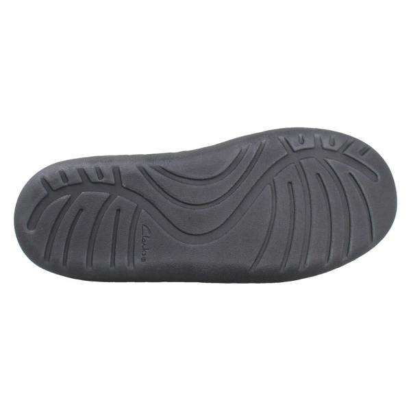 Clarks Mens Clarks Textile Slip On Twin Gusset Slippers King Ease