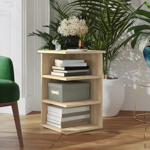 Berkfield Side Cabinet Sonoma Oak 35x35x55 cm Engineered Wood