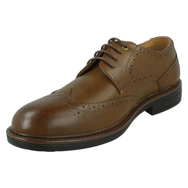 Thomas Blunt Mens Smart Lace Up Brogue Shoes A2204