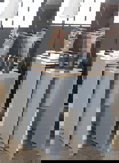 Comfy Living Premium Derby Nest of Tables - Versatile & Stylish Furniture for Your Home